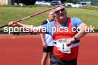 Mens javelin 2024 NE Masters Track and Field Champs., Monkton Stadium, Jarrow.  Photo: David T. Hewitson/Sports for All Pics